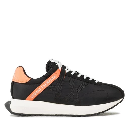 Sneakers Armani Exchange XUX150 XV608 K639 Black/Orange 2 Sneakers Armani Exchange XUX150 XV608 K639 Black/Orange – Image 2