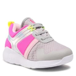 Sneakers Bibi Evolution 1053234 Grey/Clear/Hot Pink