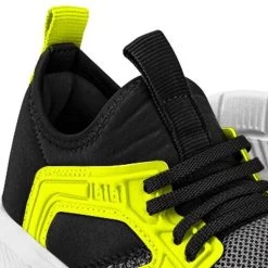 Sneakers Bibi Fly Baby 1186025 Graphite/Black/Yellow Fluor -Sneakers Urbaines Authentiques sneakers bibi fly baby 1186025 graphite black yellow fluor 3