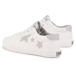 Sneakers Big Star Shoes FF374034 White/Silver 9 Sneakers Big Star Shoes FF374034 White/Silver -Sneakers Urbaines Authentiques sneakers big star shoes ff374034 white silver 3