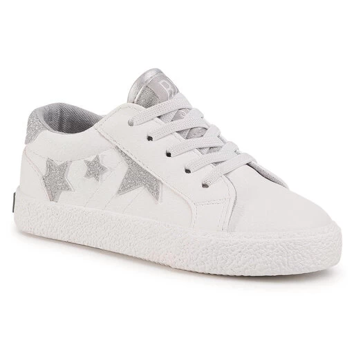 Sneakers Big Star Shoes FF374034 White/Silver 1 Sneakers Big Star Shoes FF374034 White/Silver