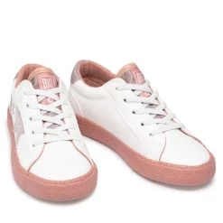Sneakers Big Star Shoes FF374035 White/Lt.Pink 10 Sneakers Big Star Shoes FF374035 White/Lt.Pink -Sneakers Urbaines Authentiques sneakers big star shoes ff374035 white lt pink 4
