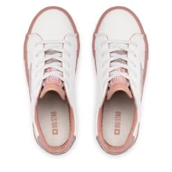Sneakers Big Star Shoes FF374035 White/Lt.Pink 11 Sneakers Big Star Shoes FF374035 White/Lt.Pink -Sneakers Urbaines Authentiques sneakers big star shoes ff374035 white lt pink 5