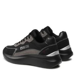 Sneakers Big Star Shoes JJ274989 Black -Sneakers Urbaines Authentiques sneakers big star shoes jj274989 black 2