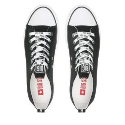 Sneakers Big Star Shoes KK174049 Black -Sneakers Urbaines Authentiques sneakers big star shoes kk174049 black 4