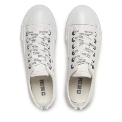 Sneakers Big Star Shoes KK274105 White -Sneakers Urbaines Authentiques sneakers big star shoes kk274105 white 4