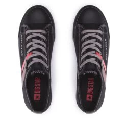 Sneakers Big Star Shoes LL174008 Black -Sneakers Urbaines Authentiques sneakers big star shoes ll174008 black 4