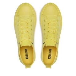 Sneakers Big Star Shoes LL274026 Lt.Yellow -Sneakers Urbaines Authentiques sneakers big star shoes ll274026 lt yellow 4