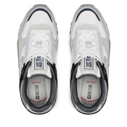 Sneakers Big Star Shoes LL274370 Grey/White -Sneakers Urbaines Authentiques sneakers big star shoes ll274370 grey white 4