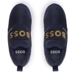 Sneakers Boss J29335 M Navy 849 -Sneakers Urbaines Authentiques sneakers boss j29335 m navy 849 4