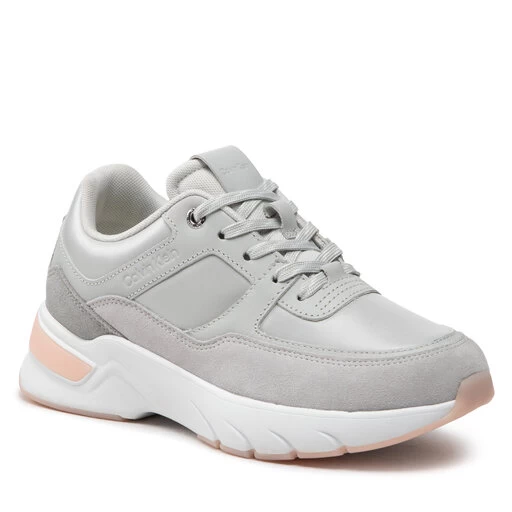 Sneakers Calvin Klein Elevated Runner Lace Up HW0HW01218 Light Grey CKW 1 Sneakers Calvin Klein Elevated Runner Lace Up HW0HW01218 Light Grey CKW