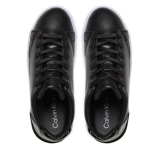 Sneakers Calvin Klein Heel Counter Cupsole Lace Up HW0HW01378 Black/Fume 0GM 5 Sneakers Calvin Klein Heel Counter Cupsole Lace Up HW0HW01378 Black/Fume 0GM – Image 5