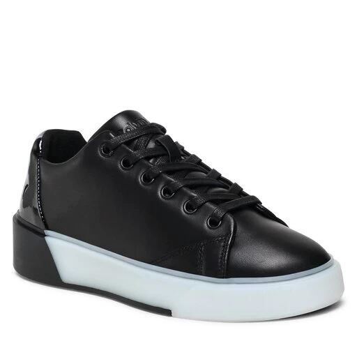 Sneakers Calvin Klein Heel Counter Cupsole Lace Up HW0HW01378 Black/Fume 0GM 1 Sneakers Calvin Klein Heel Counter Cupsole Lace Up HW0HW01378 Black/Fume 0GM