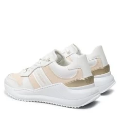 Sneakers Calvin Klein Internal Wedge Lace Up HW0HW00816 Sand Mono Mix 0LA -Sneakers Urbaines Authentiques sneakers calvin klein internal wedge lace up hw0hw00816 sand mono mix 0la 2