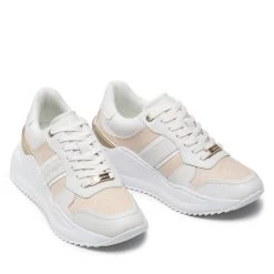 Sneakers Calvin Klein Internal Wedge Lace Up HW0HW00816 Sand Mono Mix 0LA -Sneakers Urbaines Authentiques sneakers calvin klein internal wedge lace up hw0hw00816 sand mono mix 0la 4