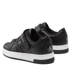 Sneakers Calvin Klein Jeans Basket Cupsole Lace YW0YW00779 Black BDS -Sneakers Urbaines Authentiques sneakers calvin klein jeans basket cupsole lace yw0yw00779 black bds 2