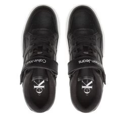 Sneakers Calvin Klein Jeans Basket Cupsole Lace YW0YW00779 Black BDS -Sneakers Urbaines Authentiques sneakers calvin klein jeans basket cupsole lace yw0yw00779 black bds 4