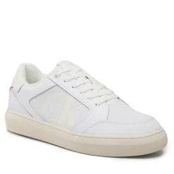 Sneakers Calvin Klein Jeans Casual Cupsole Lth-Pu Mono YM0YM00573 White/Ivory 0K7