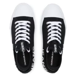 Sneakers Calvin Klein Jeans Ivanco B4S0698 Black/Silver -Sneakers Urbaines Authentiques sneakers calvin klein jeans ivanco b4s0698 black silver 5