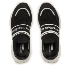 Sneakers Calvin Klein Jeans Low Cut Easy-On Sneaker V3B9-80594-0308 S Black 999 -Sneakers Urbaines Authentiques sneakers calvin klein jeans low cut easy on sneaker v3b9 80594 0308 s black 999 4