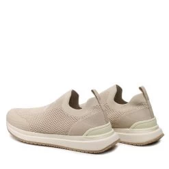 Sneakers Calvin Klein Jeans Low Cut Easy-On Sneaker V3X9-80587-0702 S Beige 500 -Sneakers Urbaines Authentiques sneakers calvin klein jeans low cut easy on sneaker v3x9 80587 0702 s beige 500 2