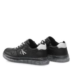 Sneakers Calvin Klein Jeans Low Cut Lace-Up Sneaker V3X9-80554-1355 M Black 999 -Sneakers Urbaines Authentiques sneakers calvin klein jeans low cut lace up sneaker v3x9 80554 1355 m black 999 2