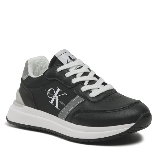 Sneakers Calvin Klein Jeans Low Cut Lace-Up Sneaker V3X9-80580-1594 M Black/Grey 1 Sneakers Calvin Klein Jeans Low Cut Lace-Up Sneaker V3X9-80580-1594 M Black/Grey