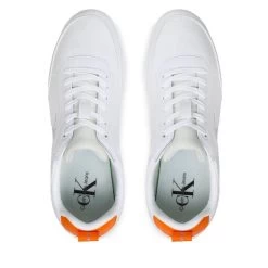 Sneakers Calvin Klein Jeans Low Profile Oversized Mesh YM0YM00623 White/Creamy White 0K6 -Sneakers Urbaines Authentiques sneakers calvin klein jeans low profile oversized mesh ym0ym00623 white creamy white 0k6 4