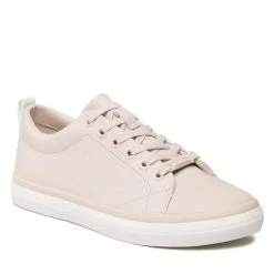 Sneakers Calvin Klein Low Prof Vulc Lace Up HW0HW01412 Crystal Gray Mono 0JX