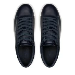 Sneakers Calvin Klein Low Top Lace Up Lth HM0HM00861 Calvin Navy DW4 -Sneakers Urbaines Authentiques sneakers calvin klein low top lace up lth hm0hm00861 calvin navy dw4 4