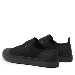 Sneakers Calvin Klein Low Top Lace Up St Unifit HM0HM00903 Triple Black 0GJ -Sneakers Urbaines Authentiques sneakers calvin klein low top lace up st unifit hm0hm00903 triple black 0gj 2