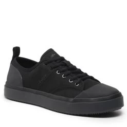 Sneakers Calvin Klein Low Top Lace Up St Unifit HM0HM00903 Triple Black 0GJ