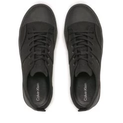 Sneakers Calvin Klein Low Top Lace Up Unifit HM0HM00903 Triple Black 0GJ -Sneakers Urbaines Authentiques sneakers calvin klein low top lace up unifit hm0hm00903 triple black 0gj 4