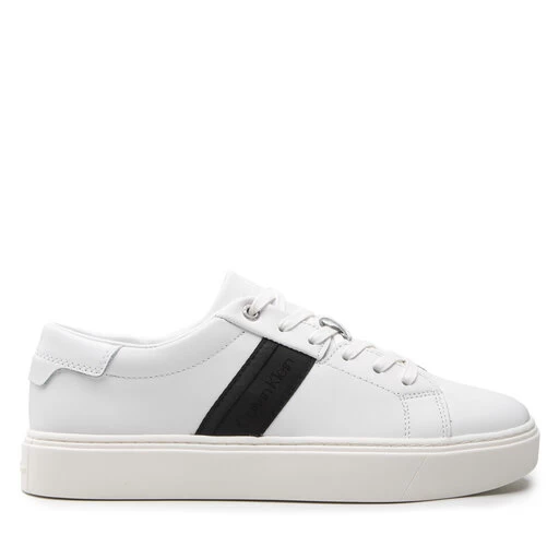 Sneakers Calvin Klein Low Top Lace Up Web HM0HM00621 White/Black WHT 2 Sneakers Calvin Klein Low Top Lace Up Web HM0HM00621 White/Black WHT – Image 2