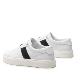 Sneakers Calvin Klein Low Top Lace Up Web HM0HM00621 White/Black WHT 8 Sneakers Calvin Klein Low Top Lace Up Web HM0HM00621 White/Black WHT -Sneakers Urbaines Authentiques sneakers calvin klein low top lace up web hm0hm00621 white black wht 2