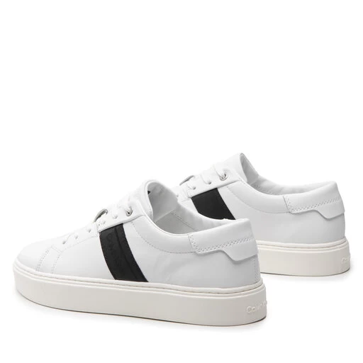 Sneakers Calvin Klein Low Top Lace Up Web HM0HM00621 White/Black WHT 3 Sneakers Calvin Klein Low Top Lace Up Web HM0HM00621 White/Black WHT – Image 3