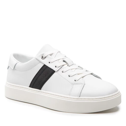 Sneakers Calvin Klein Low Top Lace Up Web HM0HM00621 White/Black WHT 1 Sneakers Calvin Klein Low Top Lace Up Web HM0HM00621 White/Black WHT