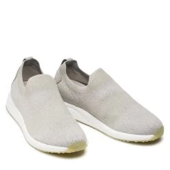 Sneakers Caprice 9-24703-28 Lt Grey Knit 232 -Sneakers Urbaines Authentiques sneakers caprice 9 24703 28 lt grey knit 232 4