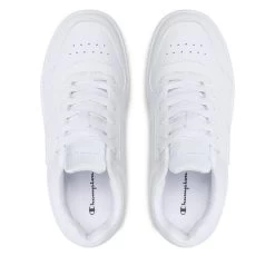 Sneakers Champion Rebound Low B Gs S32407-WW001 Triple Wht -Sneakers Urbaines Authentiques sneakers champion rebound low b gs s32407 ww001 triple wht 4