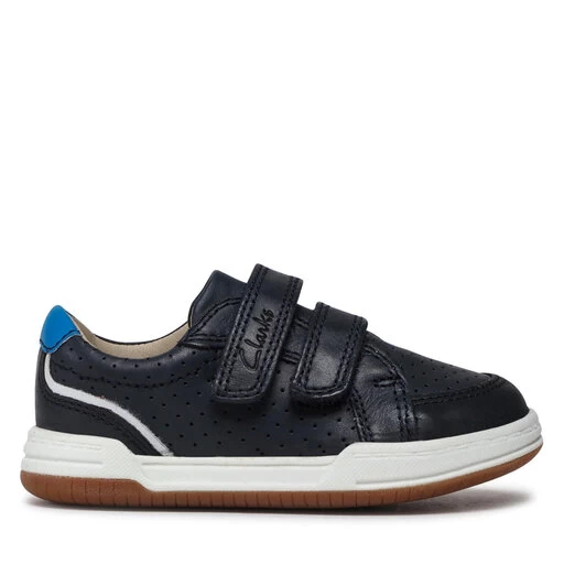 Sneakers Clarks Fawn Solo T 261589886 Navy Leather 2 Sneakers Clarks Fawn Solo T 261589886 Navy Leather – Image 2