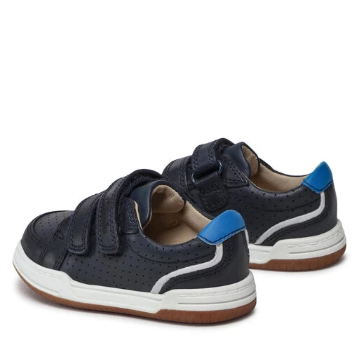 Sneakers Clarks Fawn Solo T 261589886 Navy Leather 3 Sneakers Clarks Fawn Solo T 261589886 Navy Leather – Image 3
