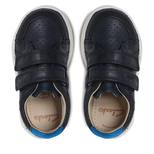 Sneakers Clarks Fawn Solo T 261589886 Navy Leather 6 Sneakers Clarks Fawn Solo T 261589886 Navy Leather – Image 6