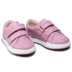 Sneakers Clarks Fawn Solo T 261589896 Light Pink Leather -Sneakers Urbaines Authentiques sneakers clarks fawn solo t 261589896 light pink leather 4