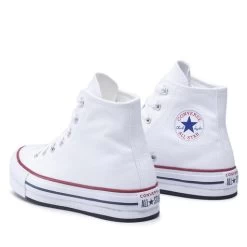Sneakers Converse Ctas Eva Lift Hi 272856C White/Garnet/Navy 8 Sneakers Converse Ctas Eva Lift Hi 272856C White/Garnet/Navy -Sneakers Urbaines Authentiques sneakers converse ctas eva lift hi 272856c white garnet navy 2