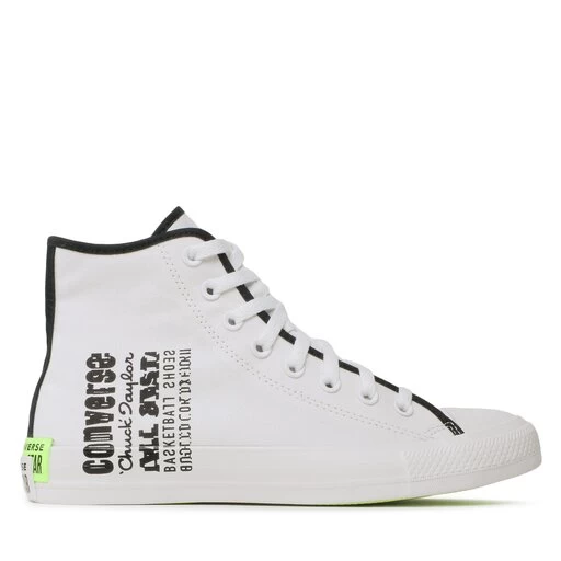 Sneakers Converse Ctas Hi A02795C White/Black/Green Beam 2 Sneakers Converse Ctas Hi A02795C White/Black/Green Beam – Image 2