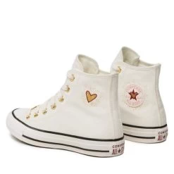 Sneakers Converse Ctas Hi A05139C Vintage White/White 7 Sneakers Converse Ctas Hi A05139C Vintage White/White -Sneakers Urbaines Authentiques sneakers converse ctas hi a05139c vintage white white 2