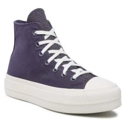 Sneakers Converse Ctas Lift Hi A00887C Dark Rasin/Dark Rasin/Egret