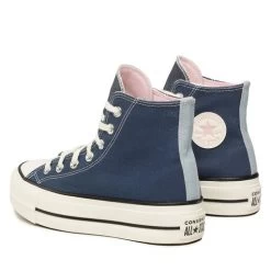Sneakers Converse Ctas Lift Hi A03821C Navy/Egret/Sunrise Pink -Sneakers Urbaines Authentiques sneakers converse ctas lift hi a03821c navy egret sunrise pink 2