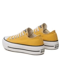 Sneakers Converse Ctas Lift Ox A03057C Thriftshop Yellow/Black/White -Sneakers Urbaines Authentiques sneakers converse ctas lift ox a03057c thriftshop yellow black white 2