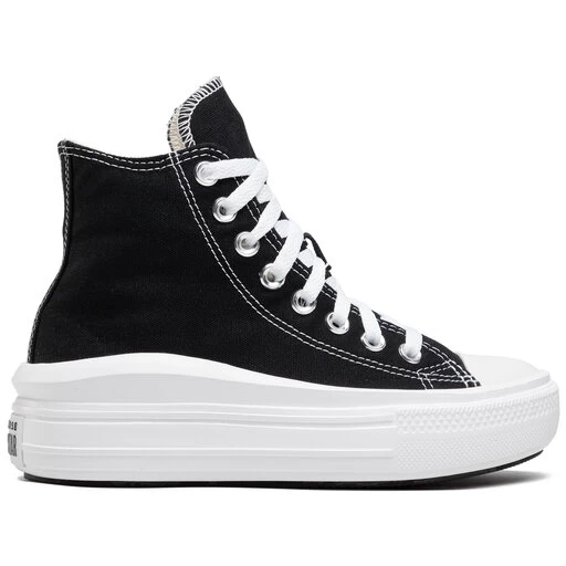 Sneakers Converse Ctas Move Hi 568497C Black/Natural Ivory/White 2 Sneakers Converse Ctas Move Hi 568497C Black/Natural Ivory/White – Image 2